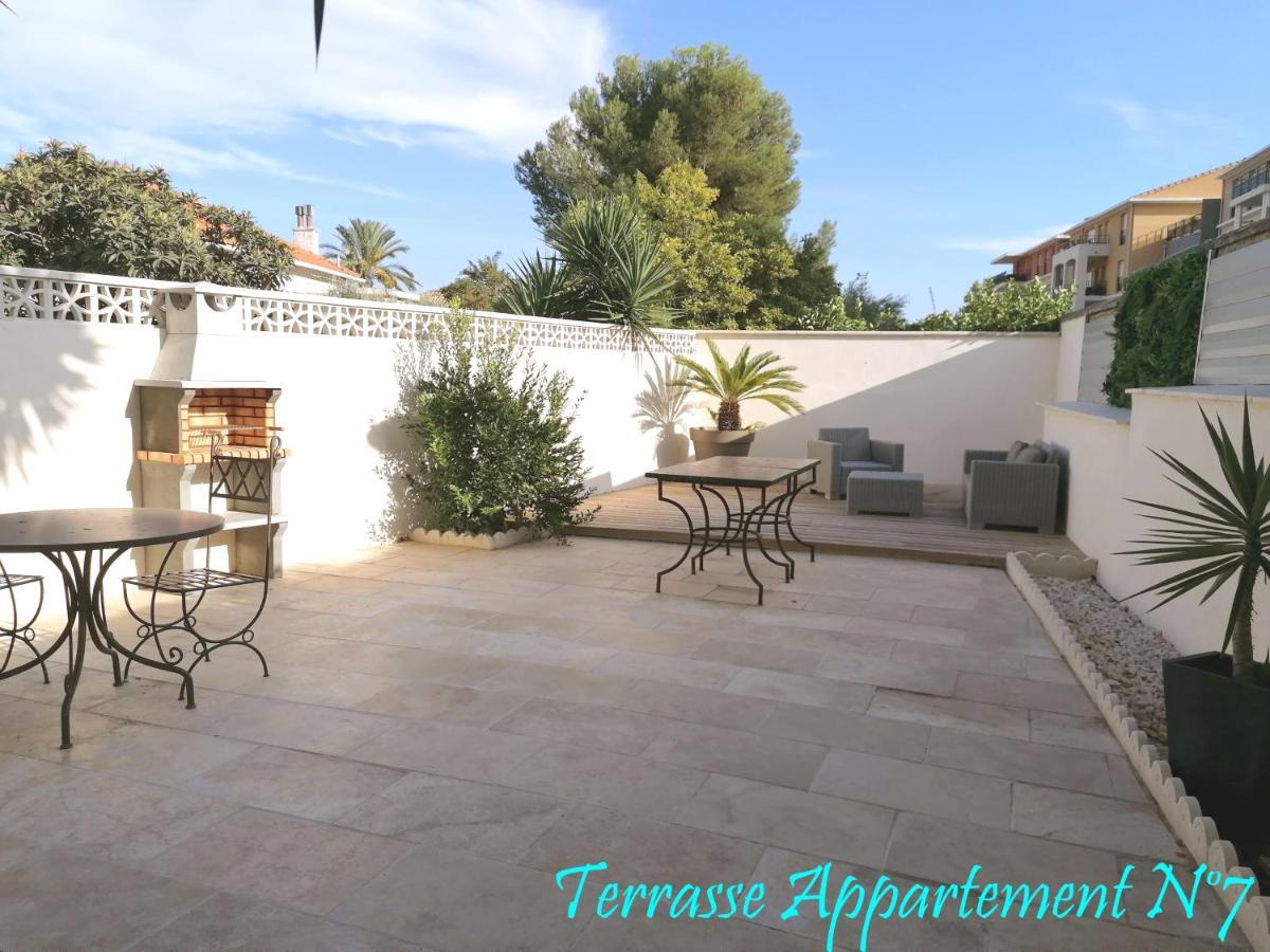 Villadali-Fr Appart Hotel Toulon Clim, Wifi, Terrasse, Cuisine Parking Gratuit Екстер'єр фото