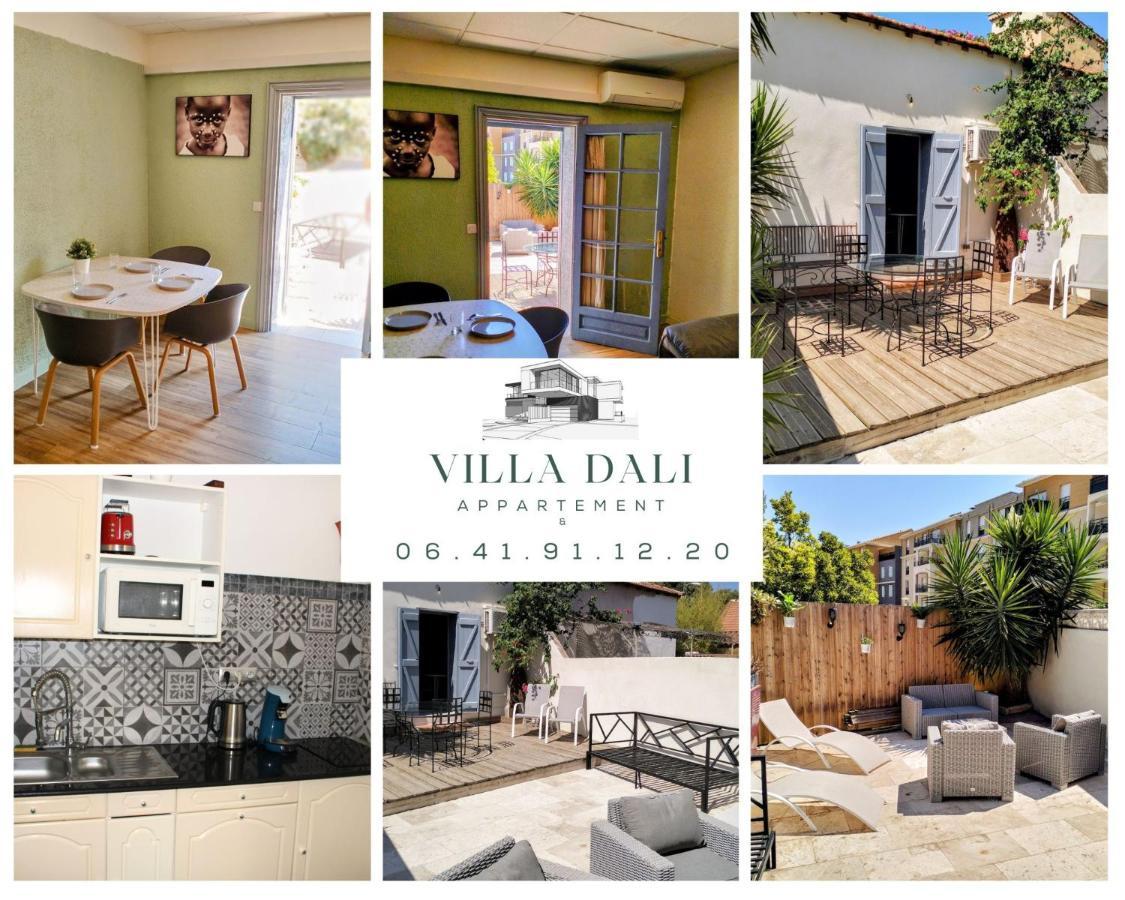 Villadali-Fr Appart Hotel Toulon Clim, Wifi, Terrasse, Cuisine Parking Gratuit Екстер'єр фото